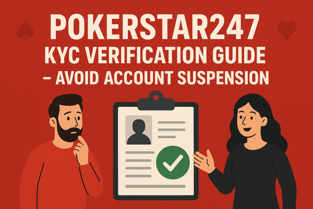 PokerStar247 KYC Verification Guide