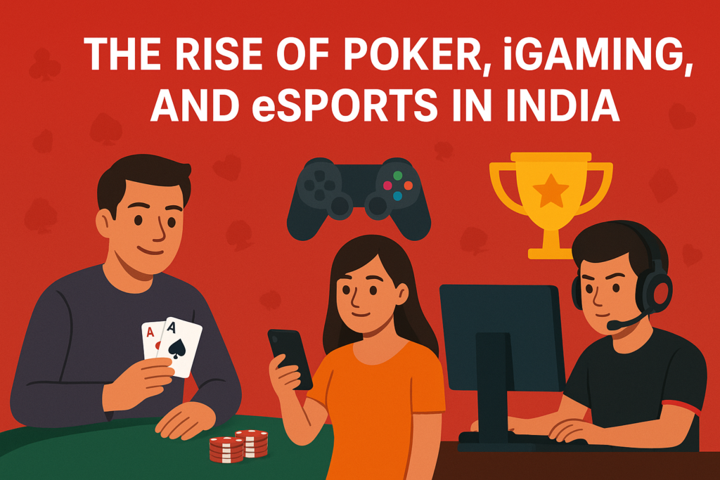 The Rise of Poker, iGaming, and eSports in India