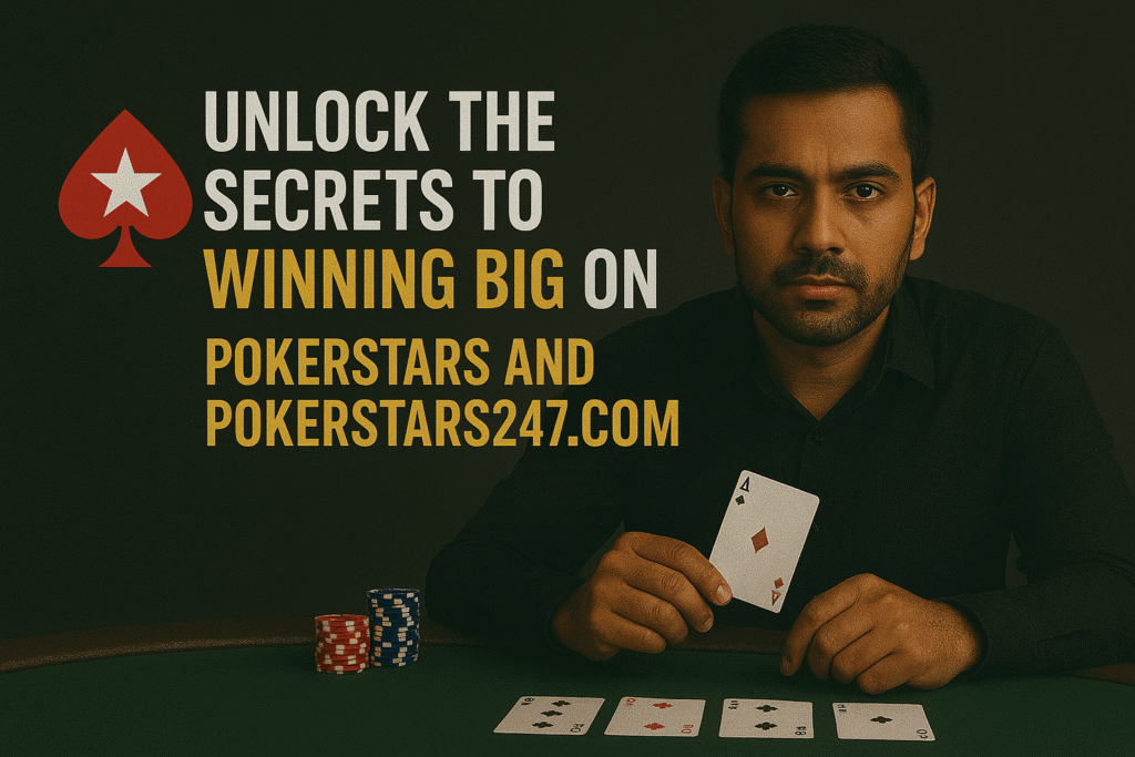 Unlock the Secrets to Winning Big on PokerStars and PokerStars247.com